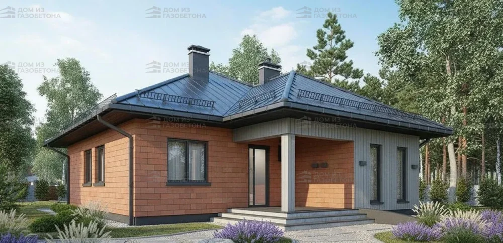 Проект Двухэтажный дом 11 на 15, 138 м2