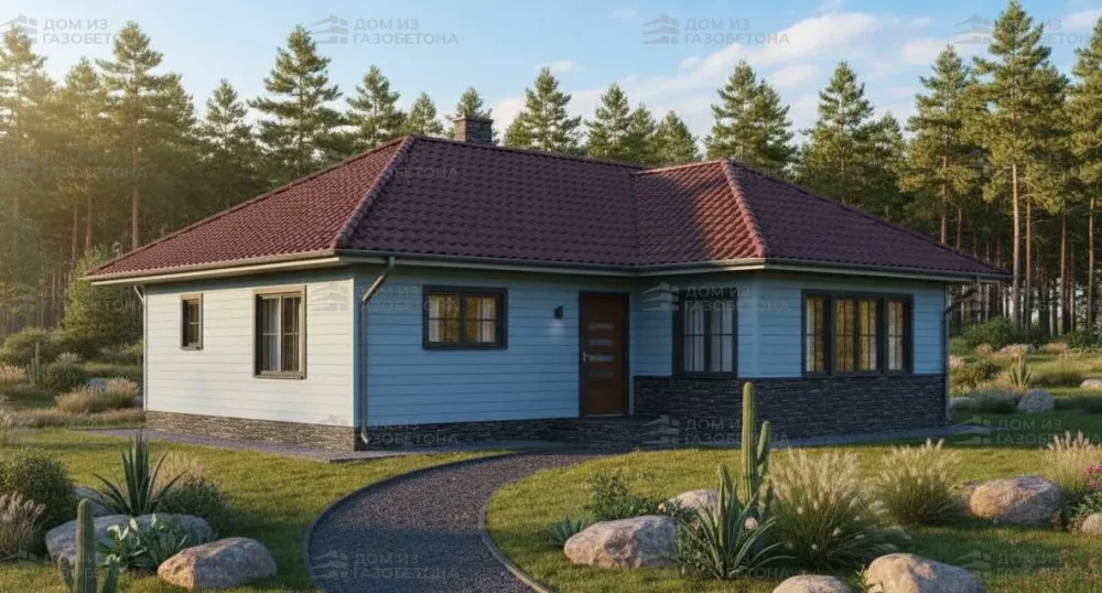 Проект Двухэтажный дом 15 на 19, 224 м2