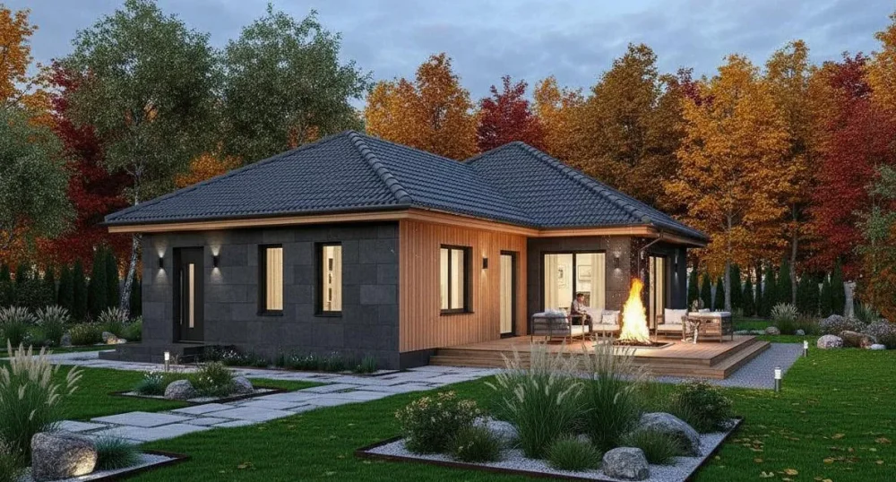 Проект Двухэтажный дом 13 на 16, 162 м2