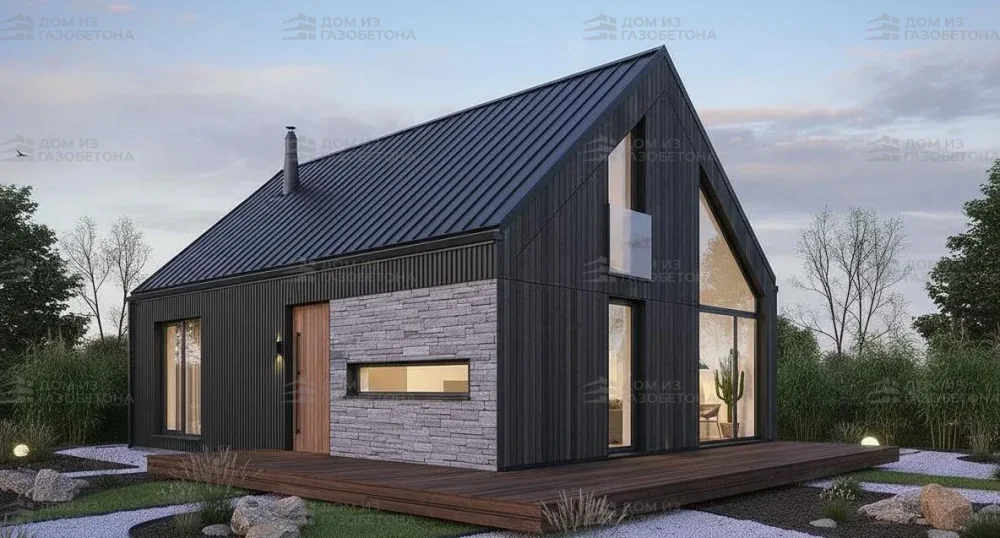 Проект Двухэтажный дом 8 на 21, 152 м2